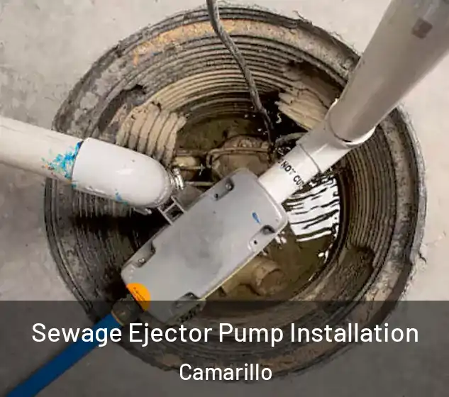  Sewage Ejector Pump Installation Camarillo